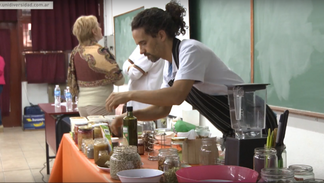 imagen Estudiantes se formaron en nutrición y rutinas saludables