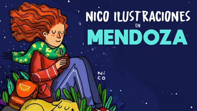 imagen Nico Ilustraciones visitará la UNCUYO 