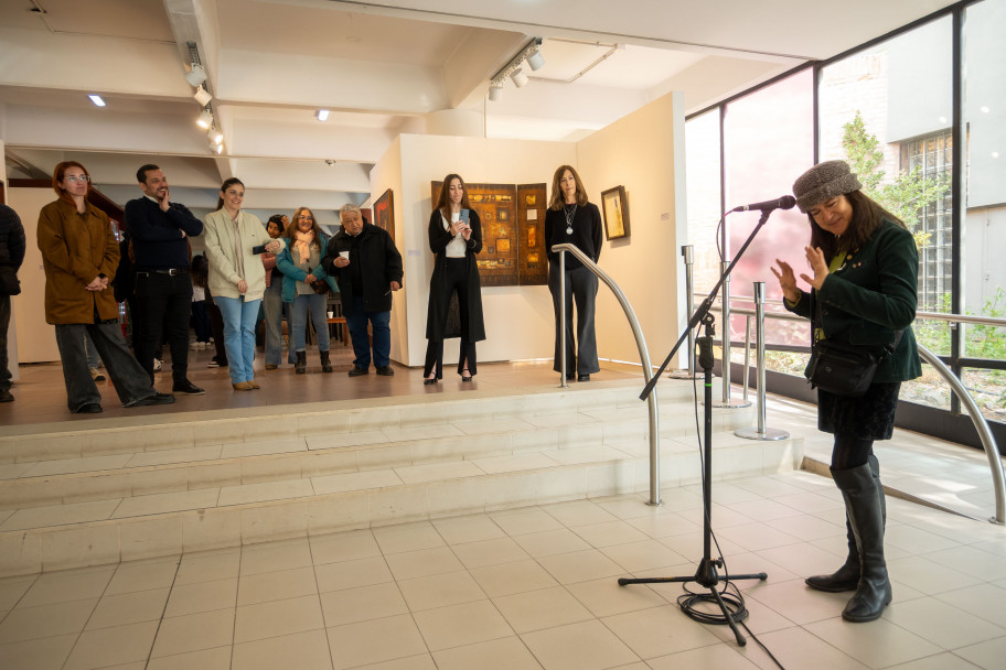 imagen "Una obra, una historia", la muestra que inauguró la artista visual Olga Campassi