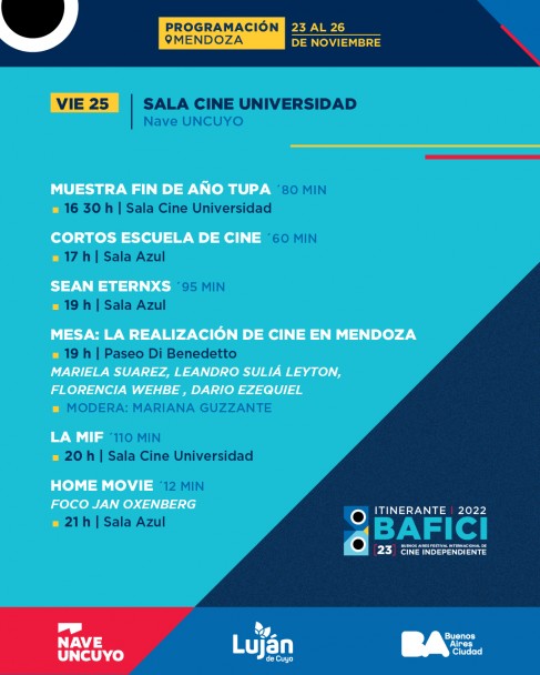 imagen BAFICI: Mendoza recibe lo mejor del cine independiente