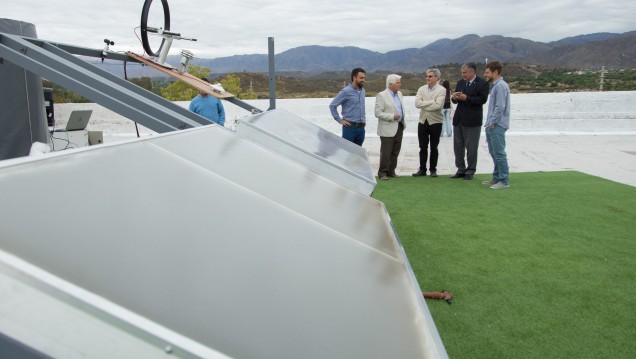 imagen Se puso en marcha un banco de ensayos para medir la eficiencia de equipos solares