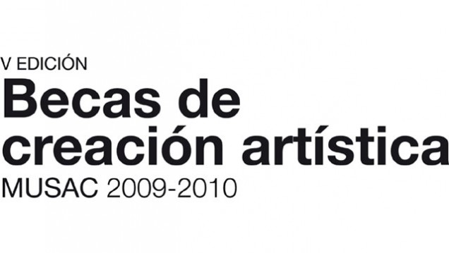 imagen MUSAC convoca la V Edición de Becas de Creación Artística 2009-2010