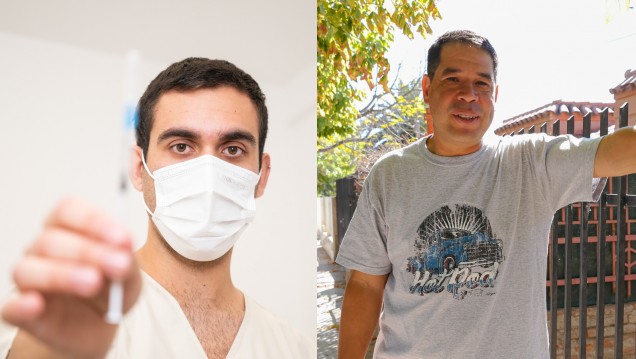 imagen Compromiso con la sociedad: dos historias de voluntarios de la UNCUYO en el operativo COVID