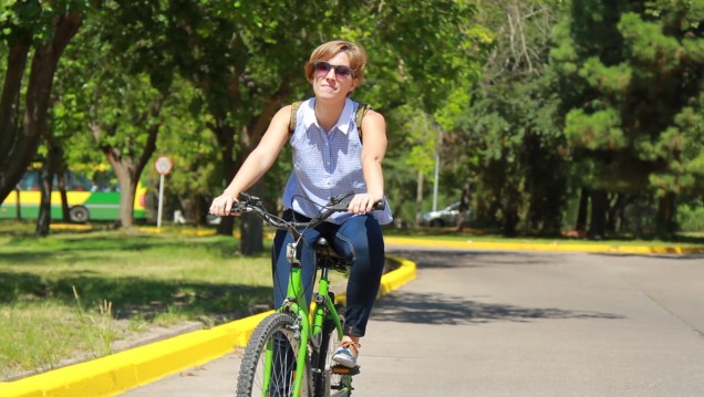 imagen Promueven el uso de la bici para ir a trabajar