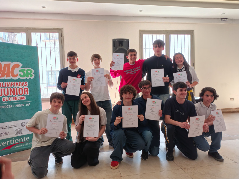 imagen Culminó otra edición de la Olimpiada Argentina de Ciencias Junior