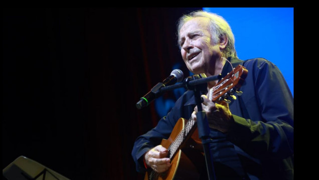 imagen Serrat se despidió de Mendoza cantando para su público