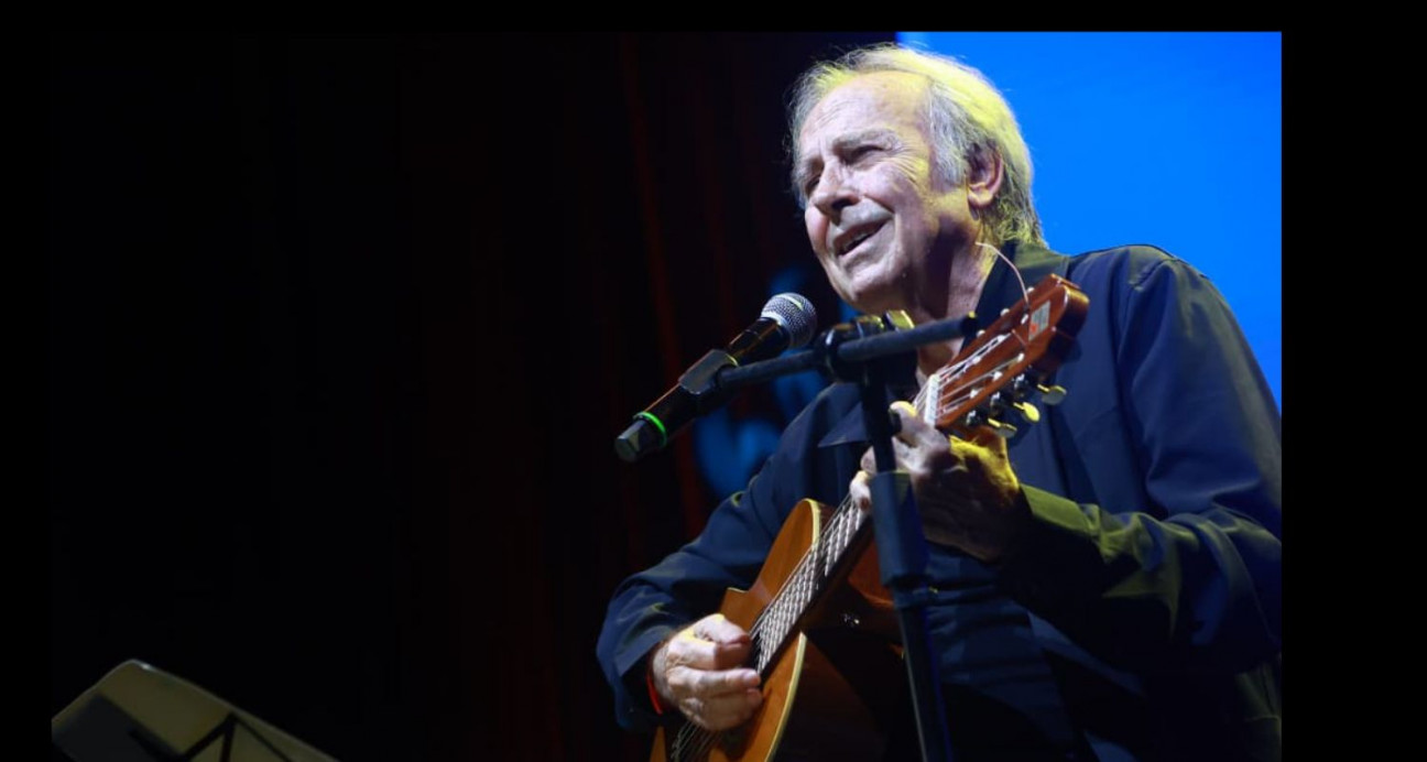 imagen Serrat se despidió de Mendoza cantando para su público