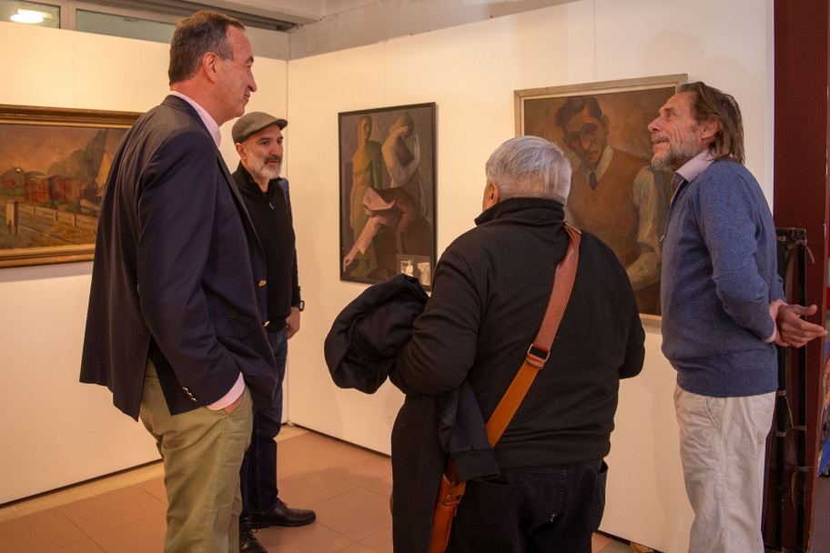 imagen Inauguraron una muestra que rinde homenaje a los muralistas de la UNCUYO