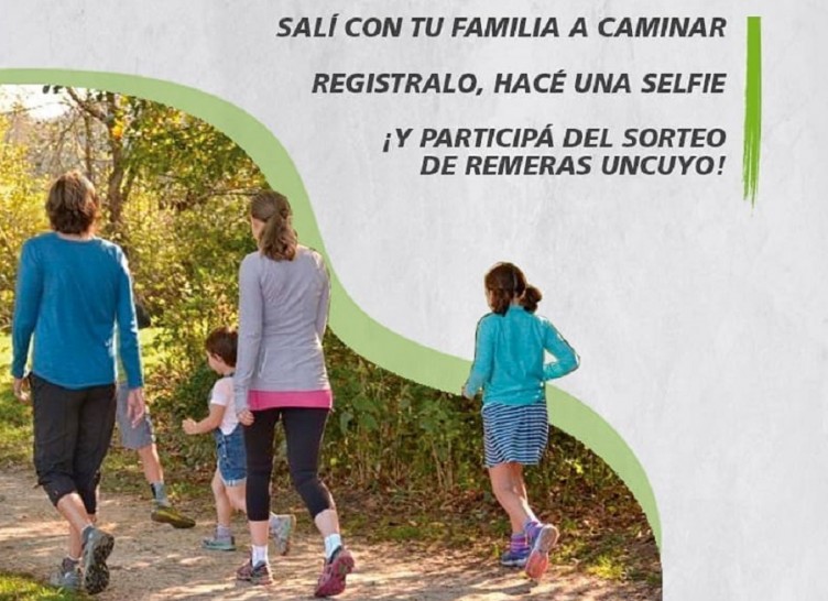 imagen La UNCUYO propone una caminata saludable en familia