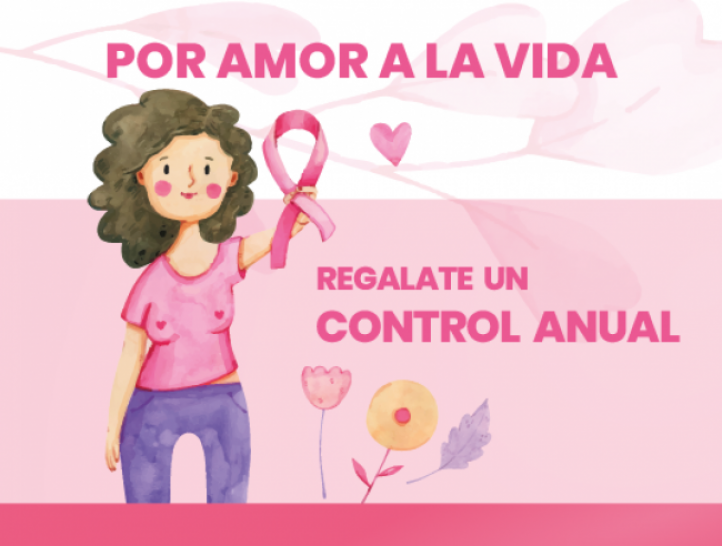 imagen Invitan a las mujeres a hacerse controles anuales para prevención de cáncer de mama