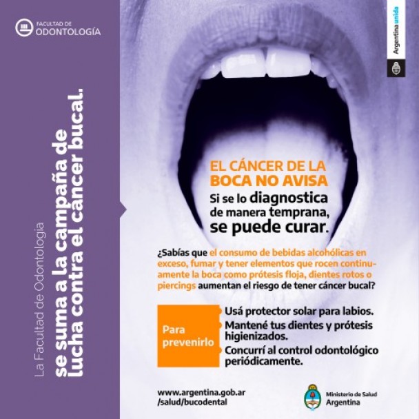 imagen Informate cómo prevenir el cáncer de boca