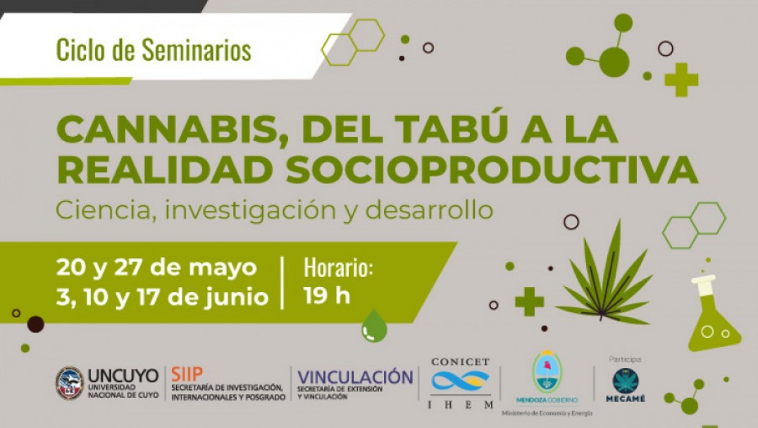 imagen Del tabú a la realidad socioproductiva: se inició el ciclo sobre cannabis medicinal