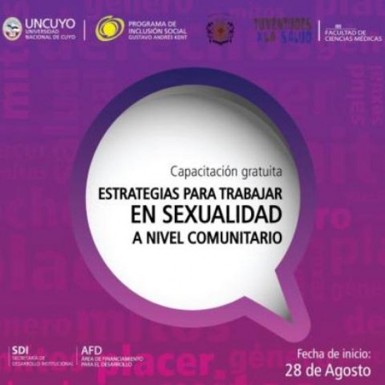 imagen Equipo de la UNCuyo capacitará en temas de Salud a jóvenes de Colonia Molina 