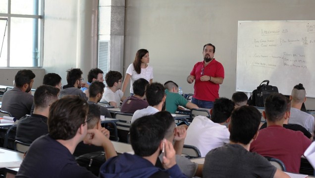 imagen Universitarios aprendieron a separar sus residuos