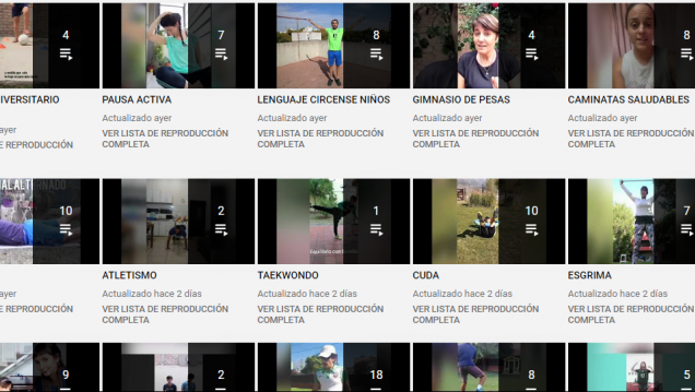 imagen Más de 140 videos para mantenerse activo y saludable sin salir de casa