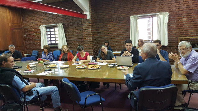 imagen El Vicerrector se reunió con el Consejo Directivo de Artes y Diseño