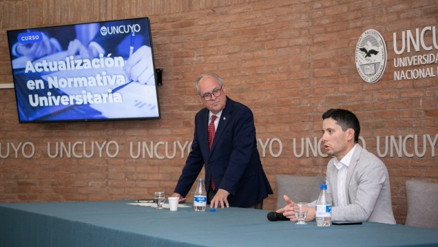 imagen El rectorado de la UNCUYO inició un proceso de actualización de normativa universitaria