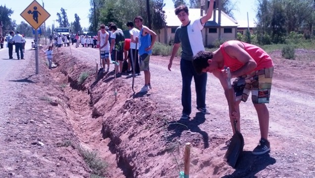 imagen Experiencia ecológica reunió a estudiantes del Liceo Agrícola y de Lavalle 