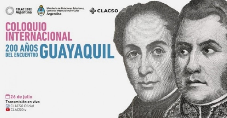imagen La UNCUYO presente en la conmemoración del abrazo de Guayaquil