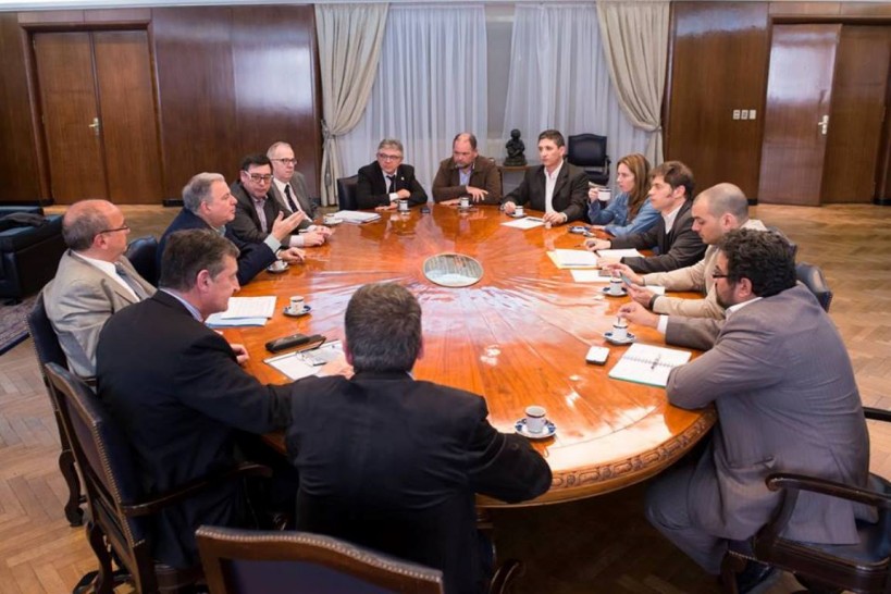 imagen Pizzi se reunió con el ministro de Economía y autoridades del CIN