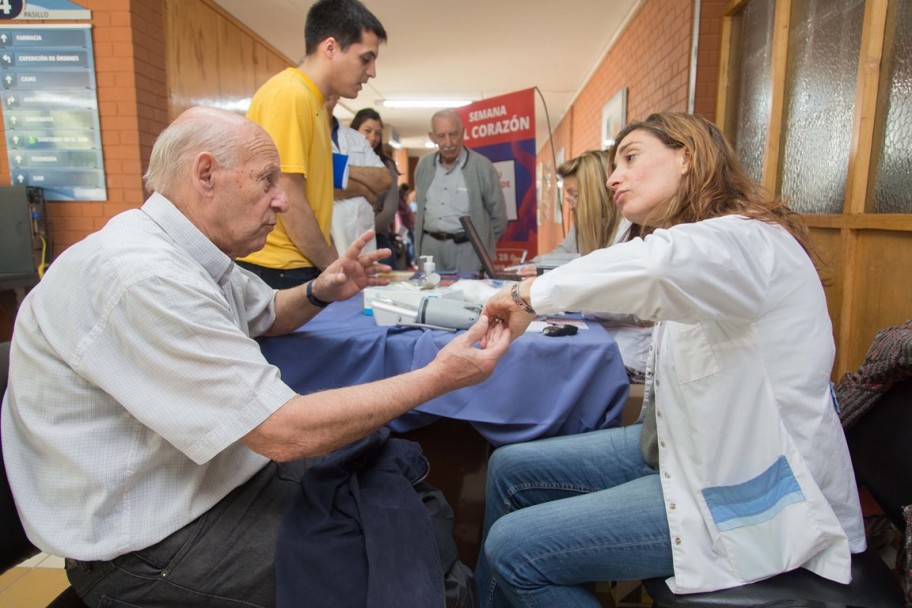 imagen Realizaron controles para detectar y tratar enfermedades cardíacas