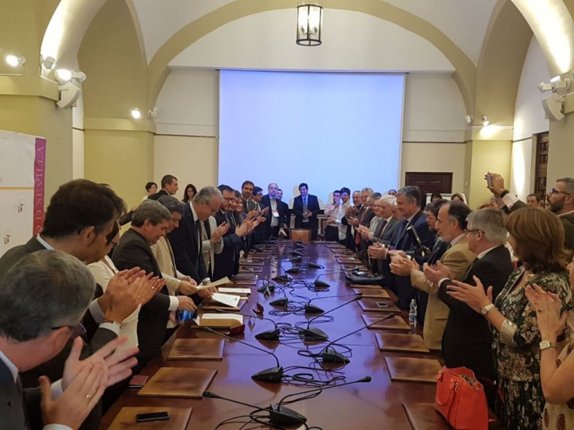 imagen Universidades argentinas acordaron colaboración con pares españolas