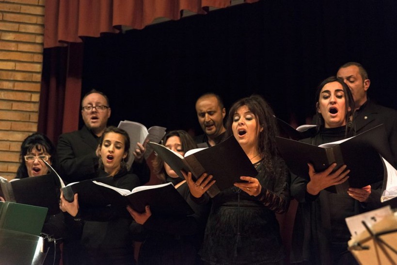 imagen El Coro de Cámara canta en Alvear por el Bicentenario