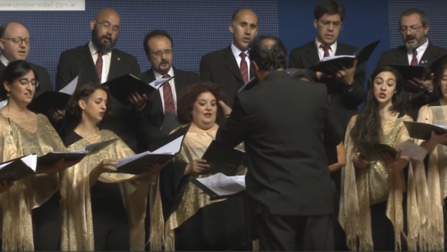 imagen Coro de Cámara de la UNCuyo interpretó boleros clásicos