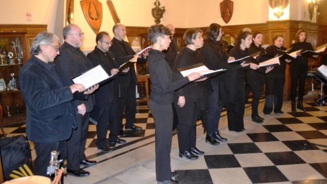 imagen El Coro de Cámara y NN Vocal se presentaron en el Club Gimnasia y Esgrima