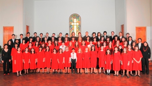 imagen El Coro de Niños en concierto antes de su gira a Misiones