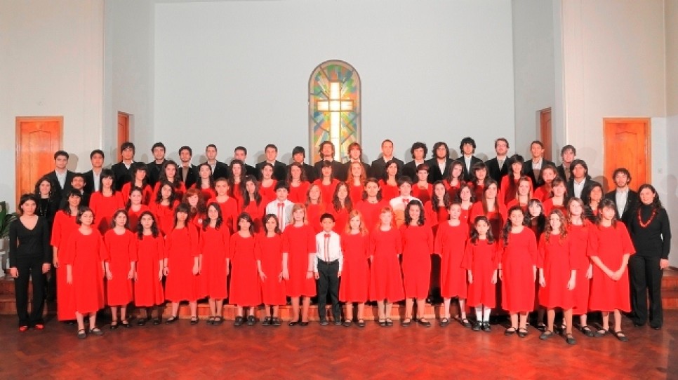 imagen El Coro de Niños en concierto antes de su gira a Misiones