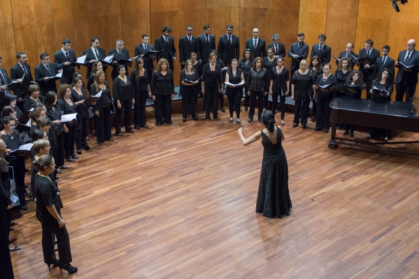 imagen Dos coros en concierto en la Nave Universitaria