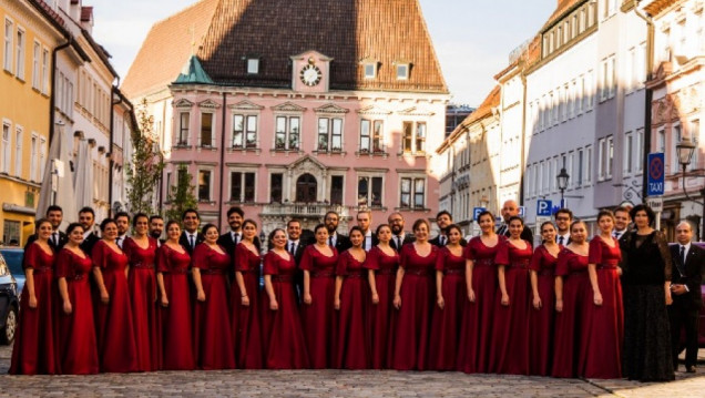 imagen Bach, Brahms, Schubert y Ostrzyga en un espectáculo de música coral