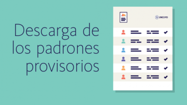 imagen Padrones provisorios están disponibles para descargar