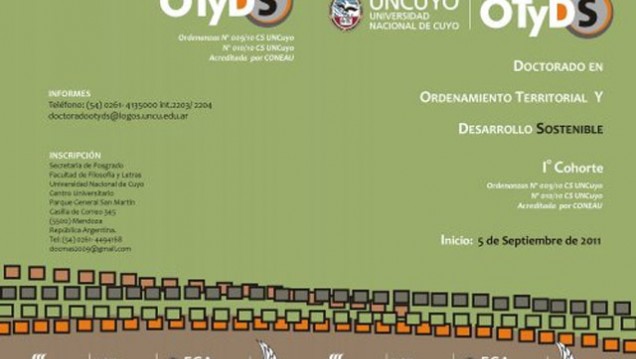 imagen La UNCuyo inaugura Doctorado en Ordenamiento Territorial