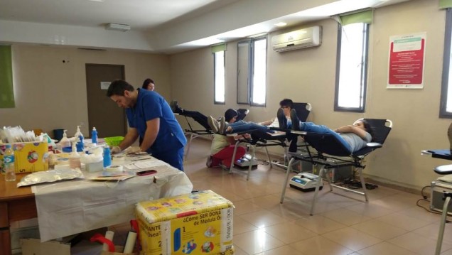 imagen Fomentaron la donación de sangre en los estudiantes