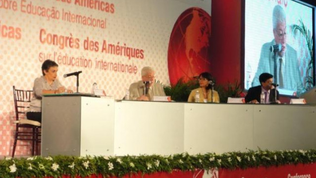 imagen Rector Somoza participa de Congreso sobre Educación Internacional en México