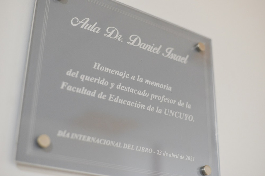 imagen La Facultad de Educación homenajeó a Daniel Israel 