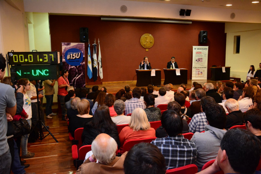 imagen Debate de candidatos se realizó en la UNCuyo en San Rafael