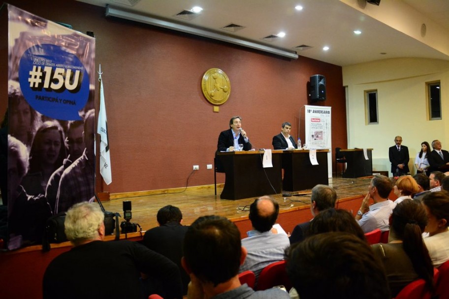 imagen Debate de candidatos se realizó en la UNCuyo en San Rafael