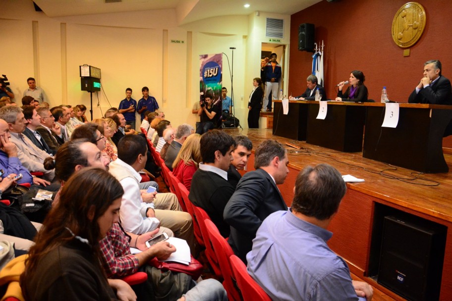 imagen Debate de candidatos se realizó en la UNCuyo en San Rafael