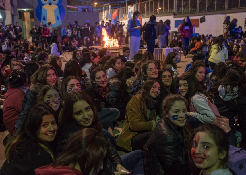 imagen Un fogón reavivó la amistad entre los chicos del CUC 