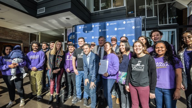 imagen Presentaron proyecto para implementar lactarios en la UNCUYO