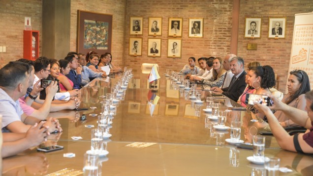 imagen Delegación ecuatoriana comienza programa doctoral en la Universidad