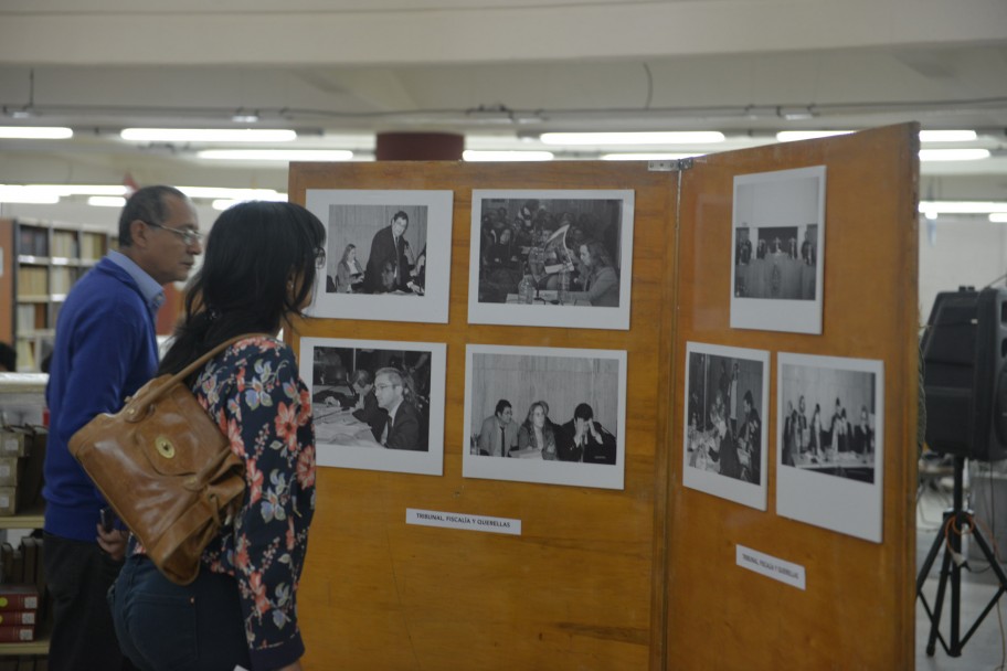 imagen Exhiben las imágenes de los juicios como registro de la memoria