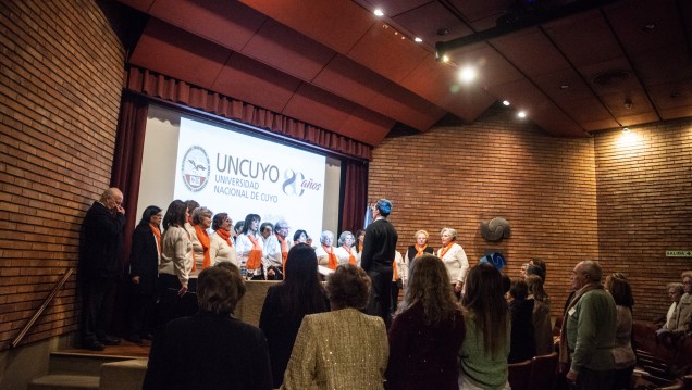 imagen Jubilados y pensionados celebraron el cumpleaños de la UNCUYO