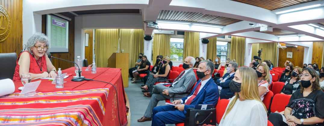 imagen Rita Segato ya es Doctora Honoris Causa de la UNCUYO