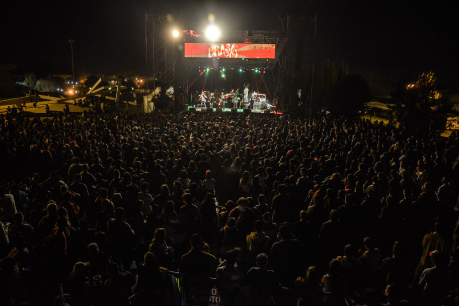 imagen La Skandalosa Tripulación cerró un UNCuyo Rock histórico