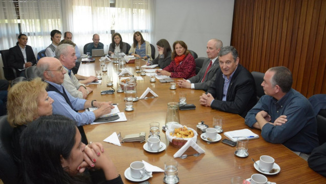 imagen Pizzi y Barón visitaron el Consejo de Ciencias Económicas