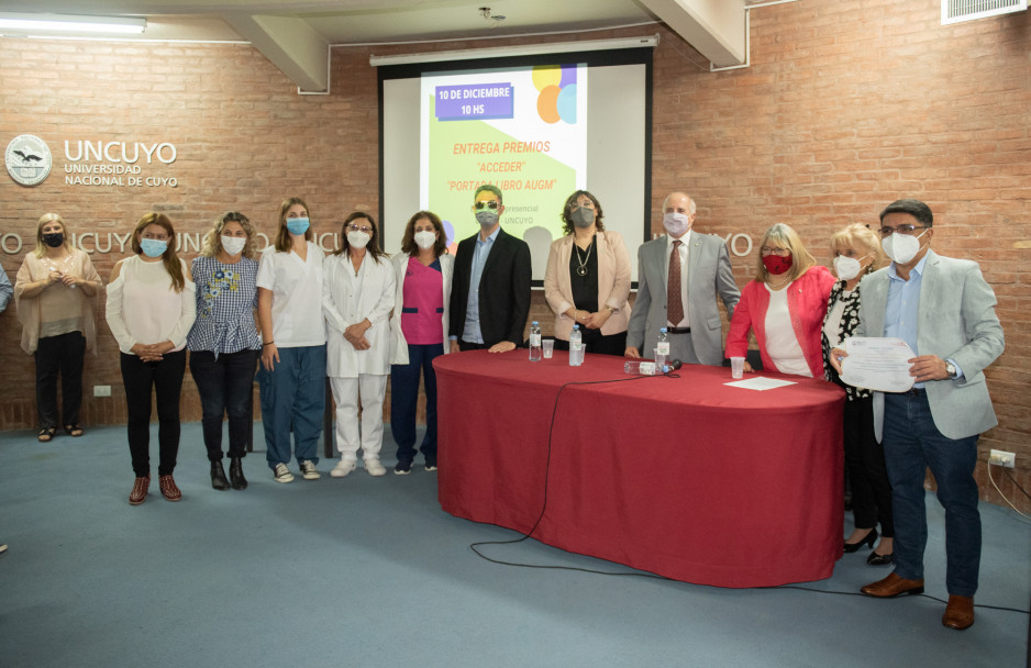 imagen "Premios Acceder": distinguieron la labor de personas con discapacidad en el territorio